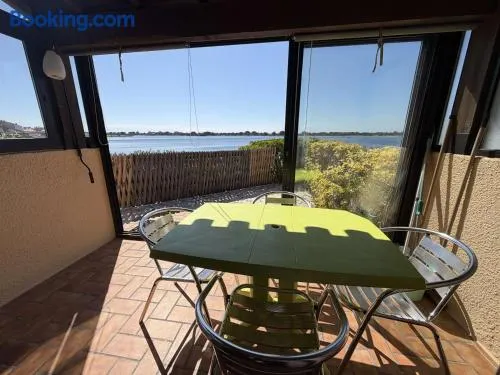 Villa 3 Pièces, Mezzanine, 5 Pers., Clim, Parking, Port Leucate - FR-1-81-68 - Image 1