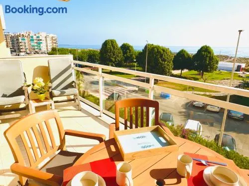 .Apartamento 1a linea de playa + piscina + parking DAIMUS - Image 1