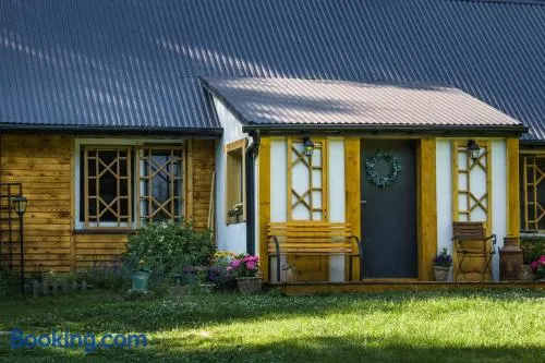 Kameralna Chata w lesie z balią I sauną na odludziu - Image 1