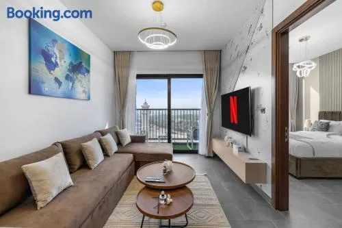 Stylish 1BR Retreat in Sobha Crest with Balcony - Image 1