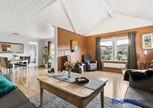 Spacious 3-Bedroom Apartment with Balcony and Free Parking Orkland near Trondheim - Image 1