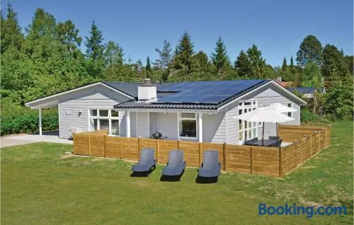 Four-Bedroom Holiday Home Ebeltoft With A Fireplace 04 - Image 1