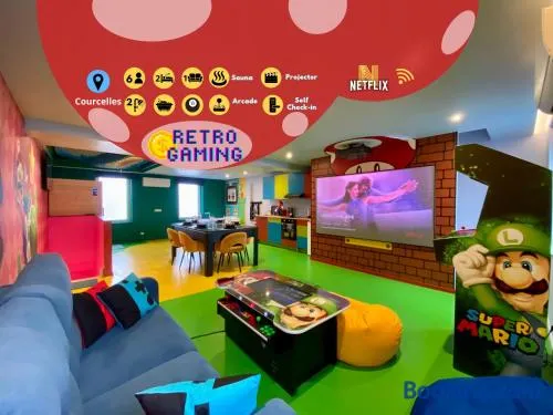 Retro Gaming Corner - Arcade Games - Jacuzzi - Sauna - Switch 2 - Image 1
