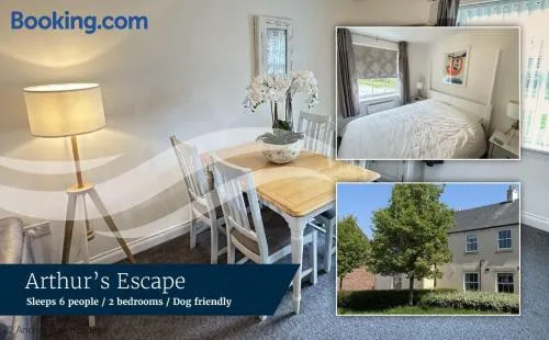Arthurs Escape - Part of the The Bay Filey Holiday Village with pool, gym and direct beach access, pub, restaurant, tennis and meadows walks - Image 1