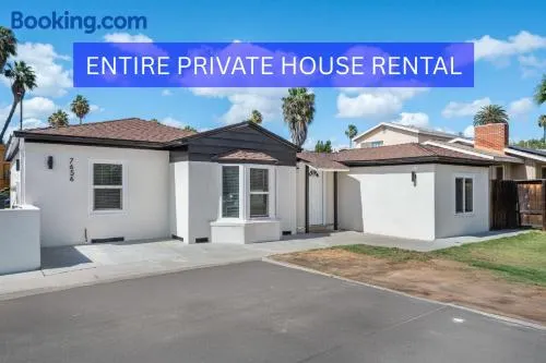 Entire Private House Ranch-Style w Gated Yard, Parking, 4 Bedroom 3 Bathrooms, Available Now - Image 1