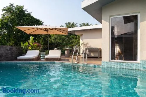 Rainforest Woods, Assagao, Goa - Luxury 4 BR Private Rooftop Pool - V5 - Image 1