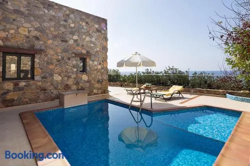 Meliti Sunset View & Private Pool Villa 20 min from Elafonissi - Image 1