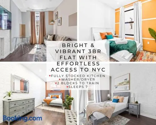 SWJ 3rd - Sleeps 7,Close to LGA,Times Sq in 25 min - Image 1