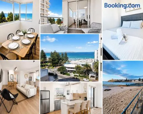 Beachfront Cronulla Getaway with Ocean Views & SPA - Image 1