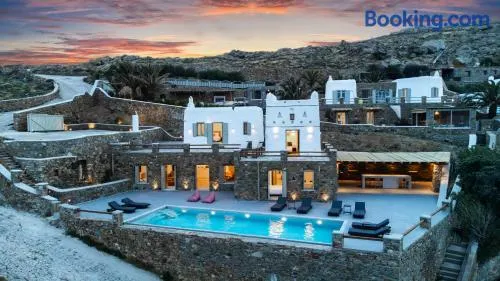 Villa Evita Panormos private pool & jacouzzi - Image 1