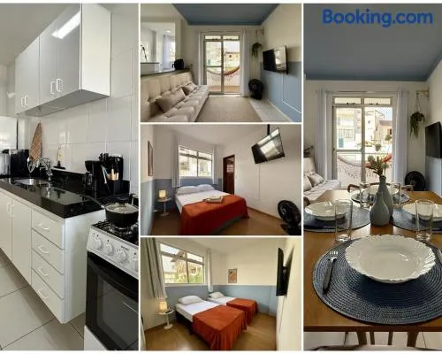 Apartamento central com suíte e 3 Smart TVs 43 pol - UFV a 1 km - Image 1