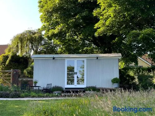 Wellsprings Farm - Self-catering shepherds hut with private garden - Image 1