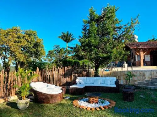 Casa de campo c vista para montanhas em Cha Grande - Image 1
