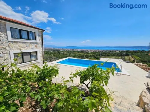 Villa Bepina, surrounded by sea, olive, vineyard - Image 1