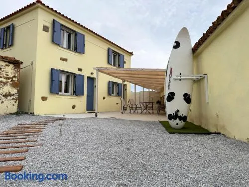 Surf-themed stone house at Kalliopi - Image 1