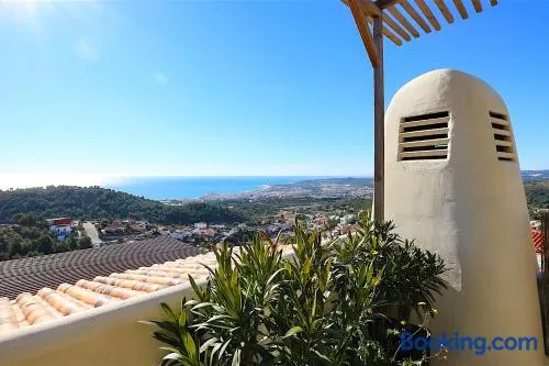 Stunning Villa Ibizenca with private pool in Sitges - Image 1