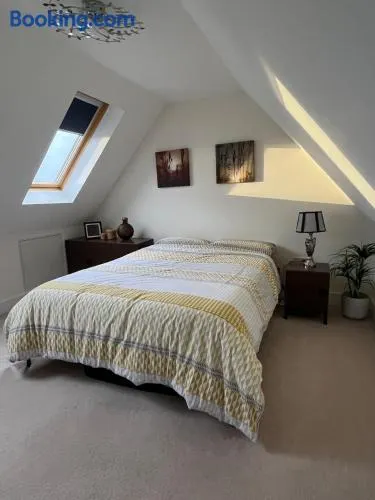 Modern Suite with a Queen Bed, Ensuite & Workspace - Image 1
