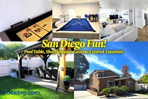 San Diego Fun-Gameroom & Gazebo-Centrally Located! - Image 1
