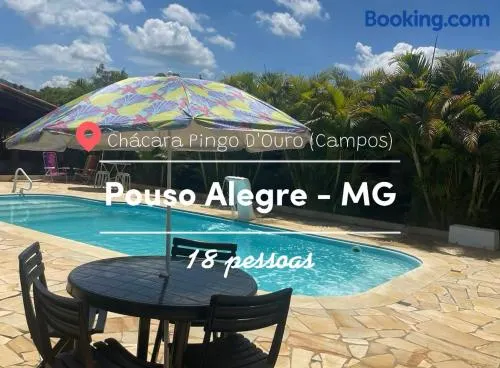 Chácara até 18 pessoas Pouso Alegre - Image 1