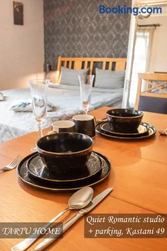 Quiet Romantic Studio plus parking, Tartu Home - Image 1