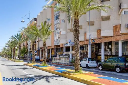 Studio Apartment Santana Habaneras - 18 at Beach with Garage, Pool and Lift - Image 1