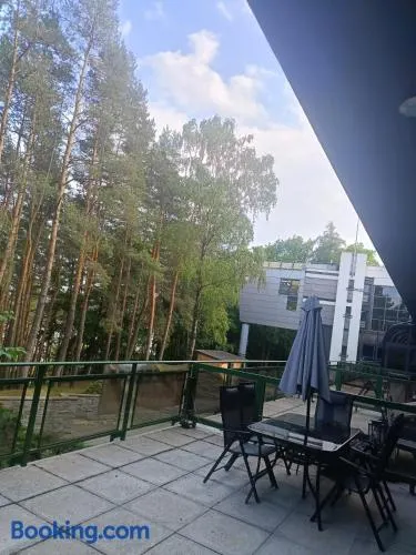 STUDIO LEŚNE z DUŻYM TARASEM nad Zalewem - Image 1