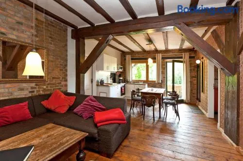 Ferienwohnung Lilie mit Balkon in einer geschmackvoll sanierten Backsteinmühle - Image 1