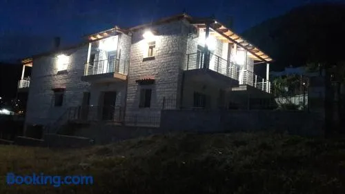 Stone Villa at Alyki Beach - Image 1