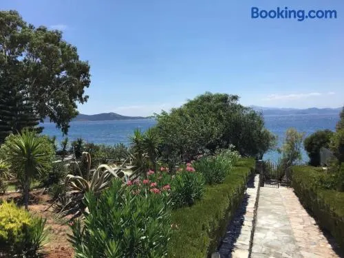 Seafront House, Private Beach, Sunset View, Diliso - Image 1