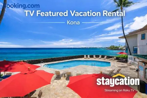 Ocean Echoes: Kona’s Oceanfront Family Oasis - Image 1