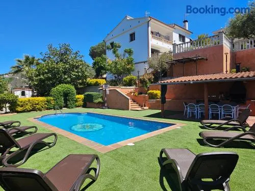 VILLA ARBUCIES with private pool - Image 1