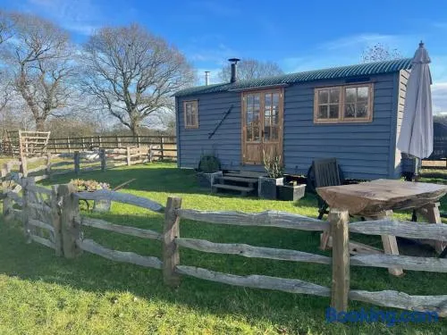Whittlewood Shepherd's Hut in Silverstone, Cosy, Rural, Views - Image 1