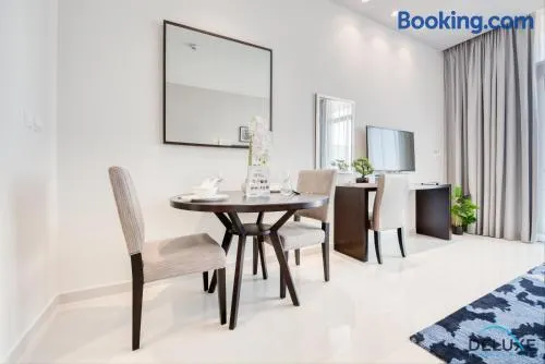 Restful Studio at Celestia A Dubai South by Deluxe Holiday Homes - Image 1