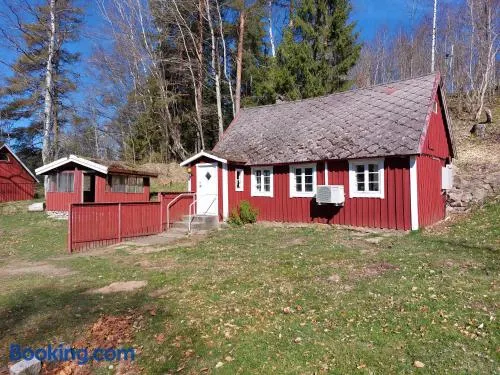 Easily accessible cabin with woodburner outside Hässleholm - Image 1