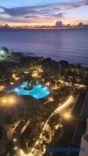 hermoso apartamento en pozos colorados con playa privada y doble vista al mar - Image 1
