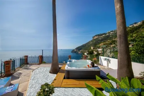 Luxury Seaview Villa with Jacuzzi, Sauna, Gym & Parking in Amalfi Coast - Villa Dorotea - Image 1
