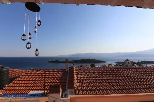 Aura of the Aegean Sea View House in Oinousses - Image 1