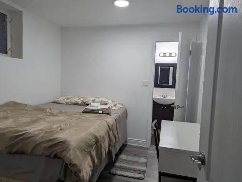 Basement two Queen beds and one single with two full washrooms by YKF airport - Image 1
