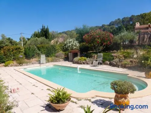 Studio mit Grill, Pool und Terrasse | Poolblick - Image 1