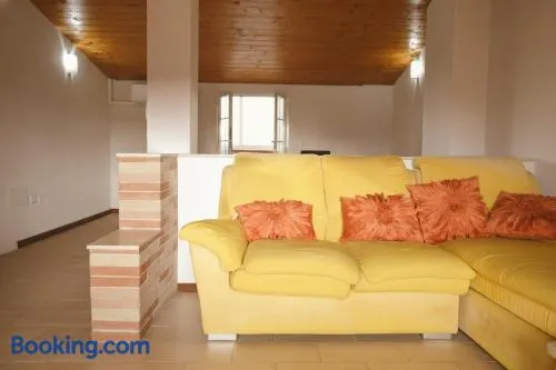 Elmas Family Apartment with Large Terrace Close to the Airport - Image 1