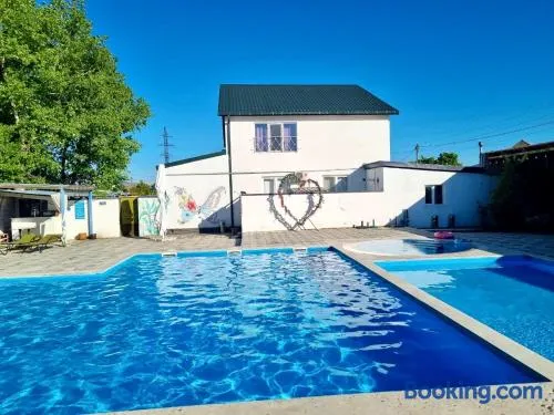 Laguna House next to Pool at Bazaleti Lake - Image 1