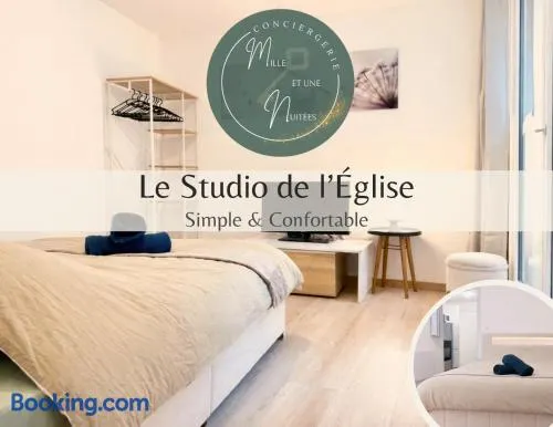 Studio de l'Église - Wifi & Machine à laver - Image 1
