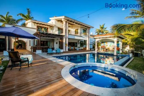 Magnificent Canal House with Dock and Adjacent Golf - Image 1