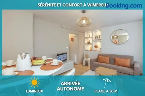 Le Calain, Élégance et Confort à 50 m de la Plage - Image 1