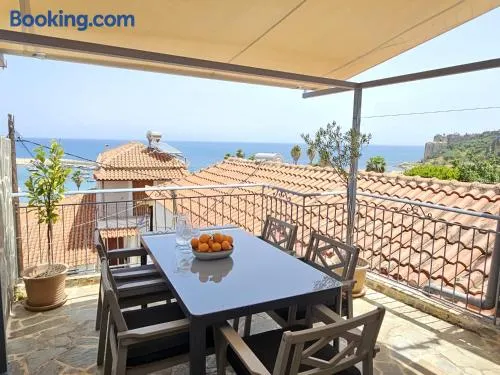 Charites: Terrace with Seaview - 100m to the beach - Image 1