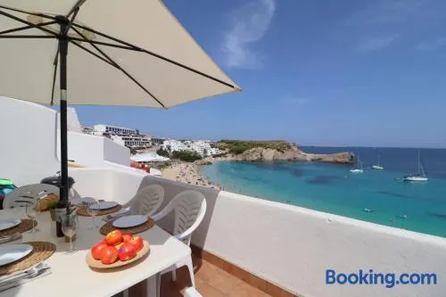 Belvedere, Family-friendly, Nice, First-line Apartment with Stunning Beach and Sea views,AC - Image 1