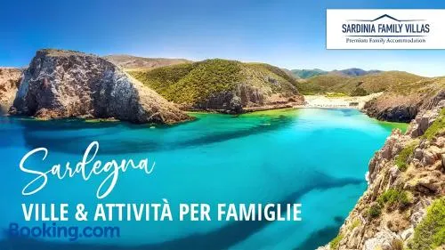 Sardinia Family Villas - Villa Carmen with sea view and pool - Image 1