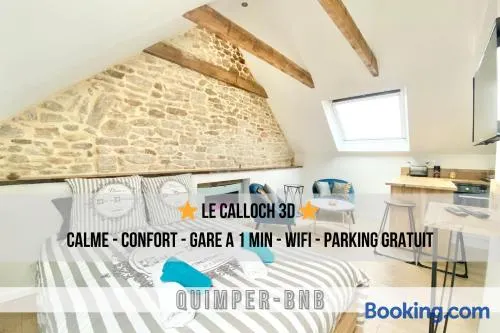 LE CALLOCH 2G - Studio 4 Étoiles - Quartier Gare - Image 1
