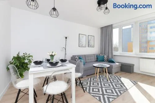 Family apartment with balcony Warszawska Gdynia by Noclegi Renters - Image 1