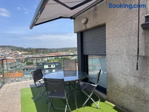 Desconectaengalicia Ático La Perla, piscina y pista tenis - Image 1